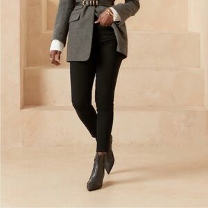 Banana Republic | Premium Denim High Rise Skinny Jeans in Black Size 30 / 10
